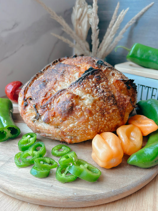 Habanero Green Chili Sourdough - November 7th Delivery/Pick Up