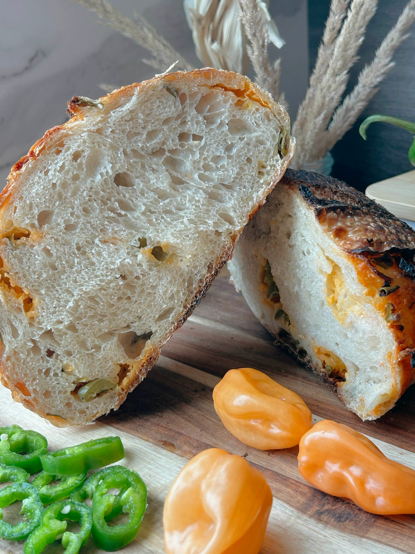 Habanero Green Chili Sourdough - November 7th Delivery/Pick Up