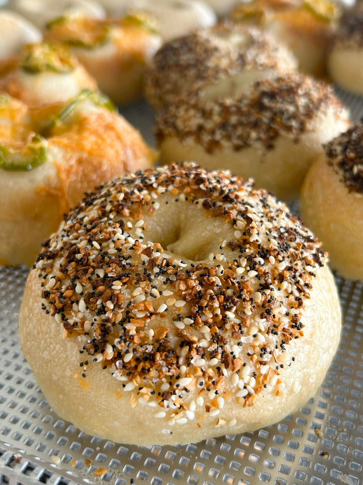 Sourdough Bagels